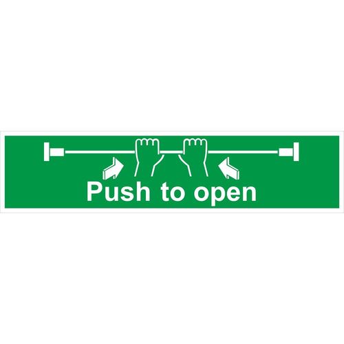 Push Door to Open Sign (101913)